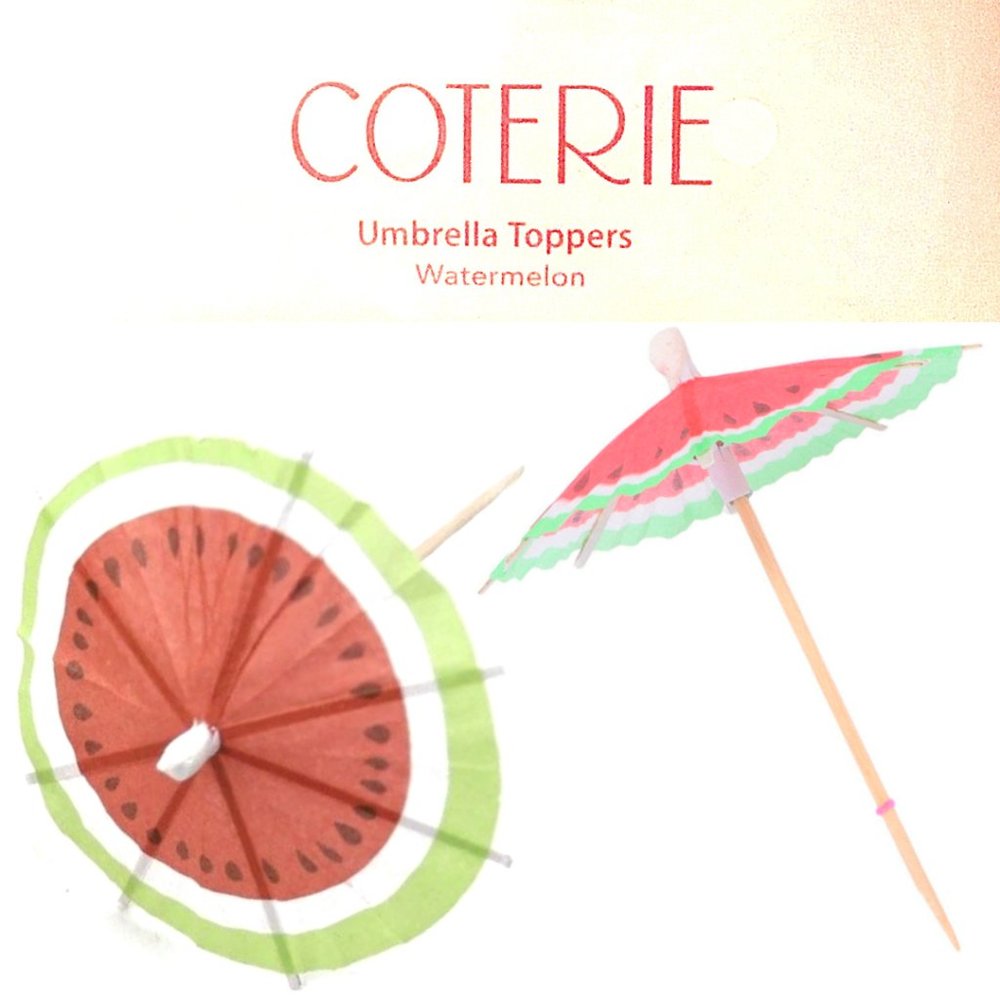 NIP 25x Cocktail Umbrella Parasol, 6 sets availabl